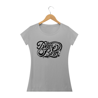 Nome do produtoCamisa Femin. Deus é Bom ST