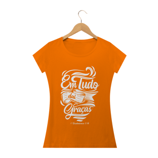 Nome do produtoCamisa Femin. Seja Grato ST