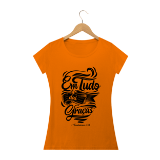 Nome do produtoCamisa Femin. Seja Grato ST2