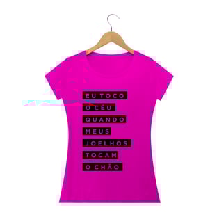 Nome do produtoCamisa Femin. Até Tocar o Céu ST