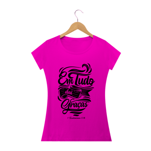 Nome do produtoCamisa Femin. Seja Grato ST2