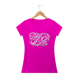 Nome do produtoCamisa Femin. Deus é Bom ST