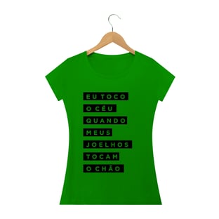 Nome do produtoCamisa Femin. Até Tocar o Céu ST