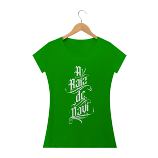 Nome do produtoCamisa Femin. Raiz de Davi ST 1