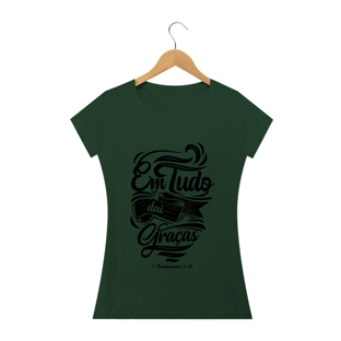 Nome do produtoCamisa Femin. Seja Grato ST2