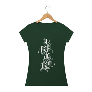 Nome do produtoCamisa Femin. Raiz de Davi ST 1