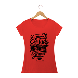 Nome do produtoCamisa Femin. Seja Grato ST2