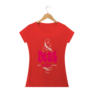 Nome do produtoCamisa Femin. Deus Tem o Melhor ST