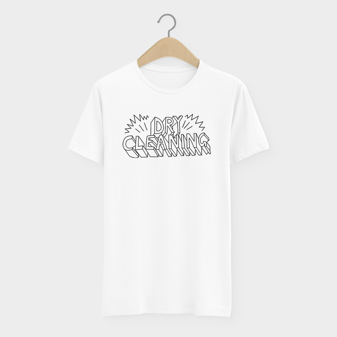 Nome do produto: Camiseta Dry Cleaning Strong Feelings Post Punk 