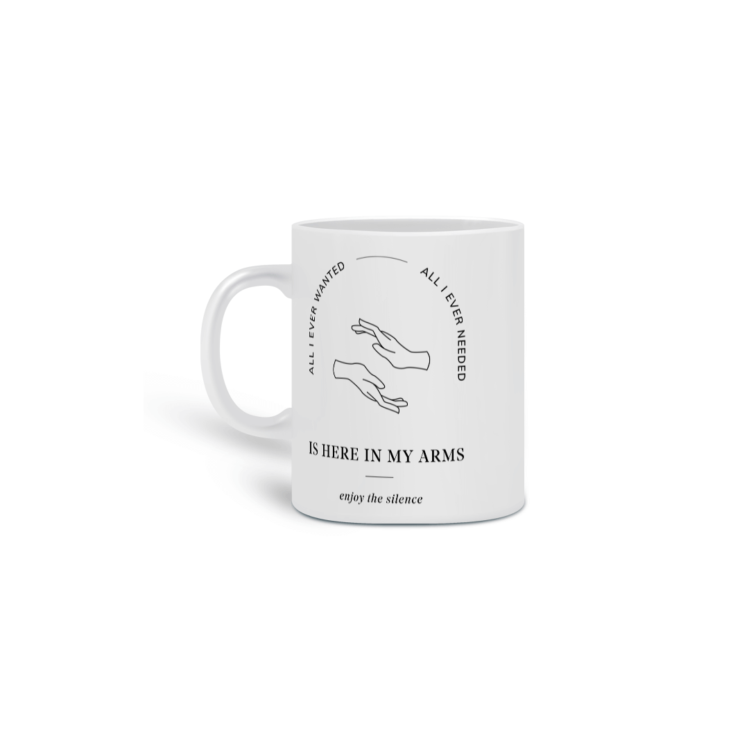Nome do produto: Caneca Depeche Mode Enjoy The Silence Violator