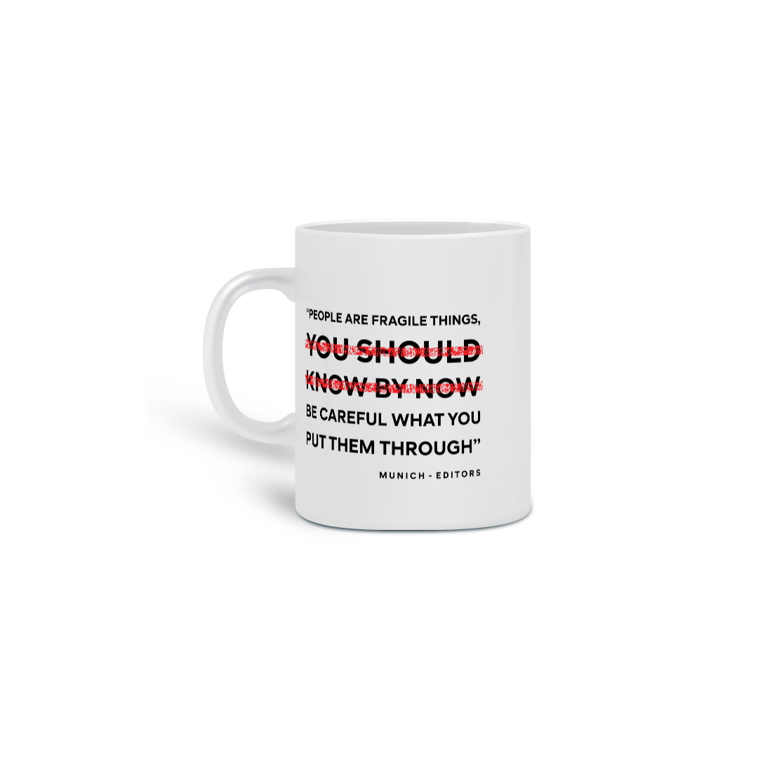 Nome do produto: Caneca Editors Munich Post Punk