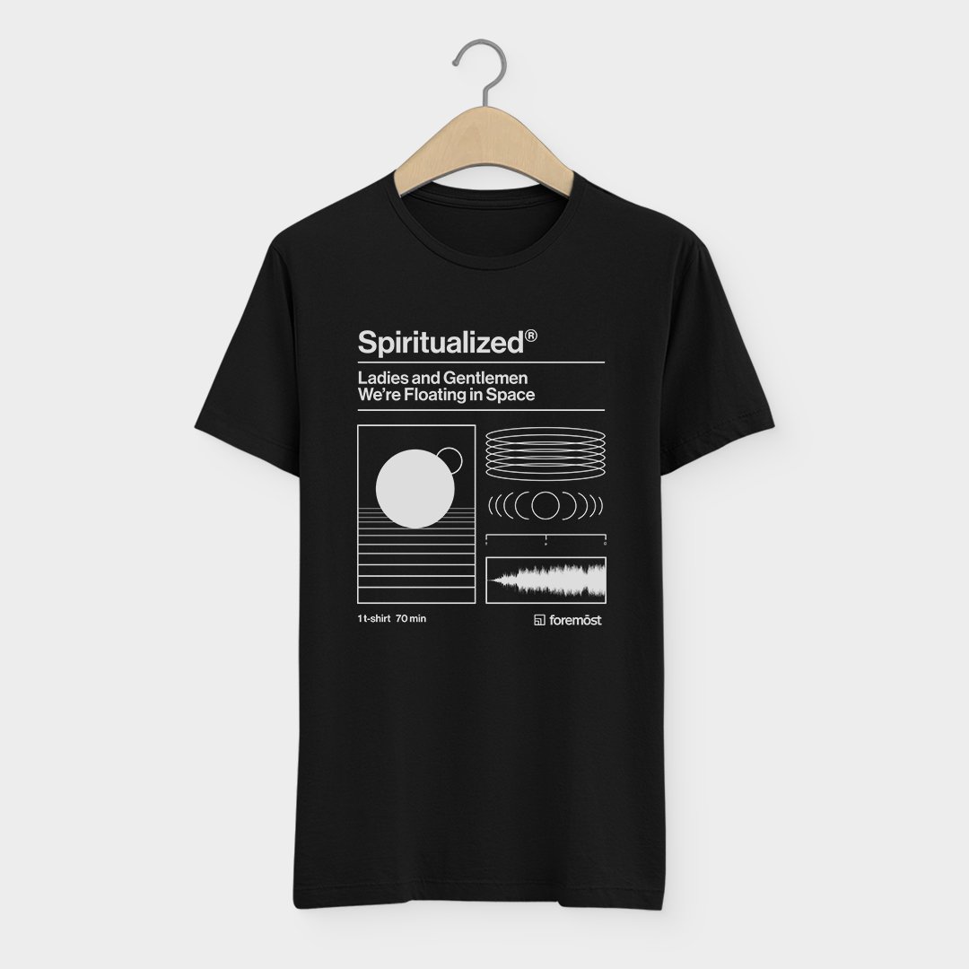 Camiseta Spiritualized  Ladies and Gentlemen We Are Floating in Space 