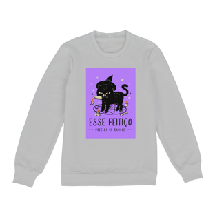 Nome do produtoESSE FEITIÇO PRECISA DE SANGUE MOLETOM