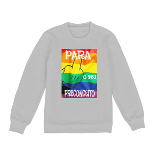 Nome do produtoBlusa/moletom para o seu preconceito