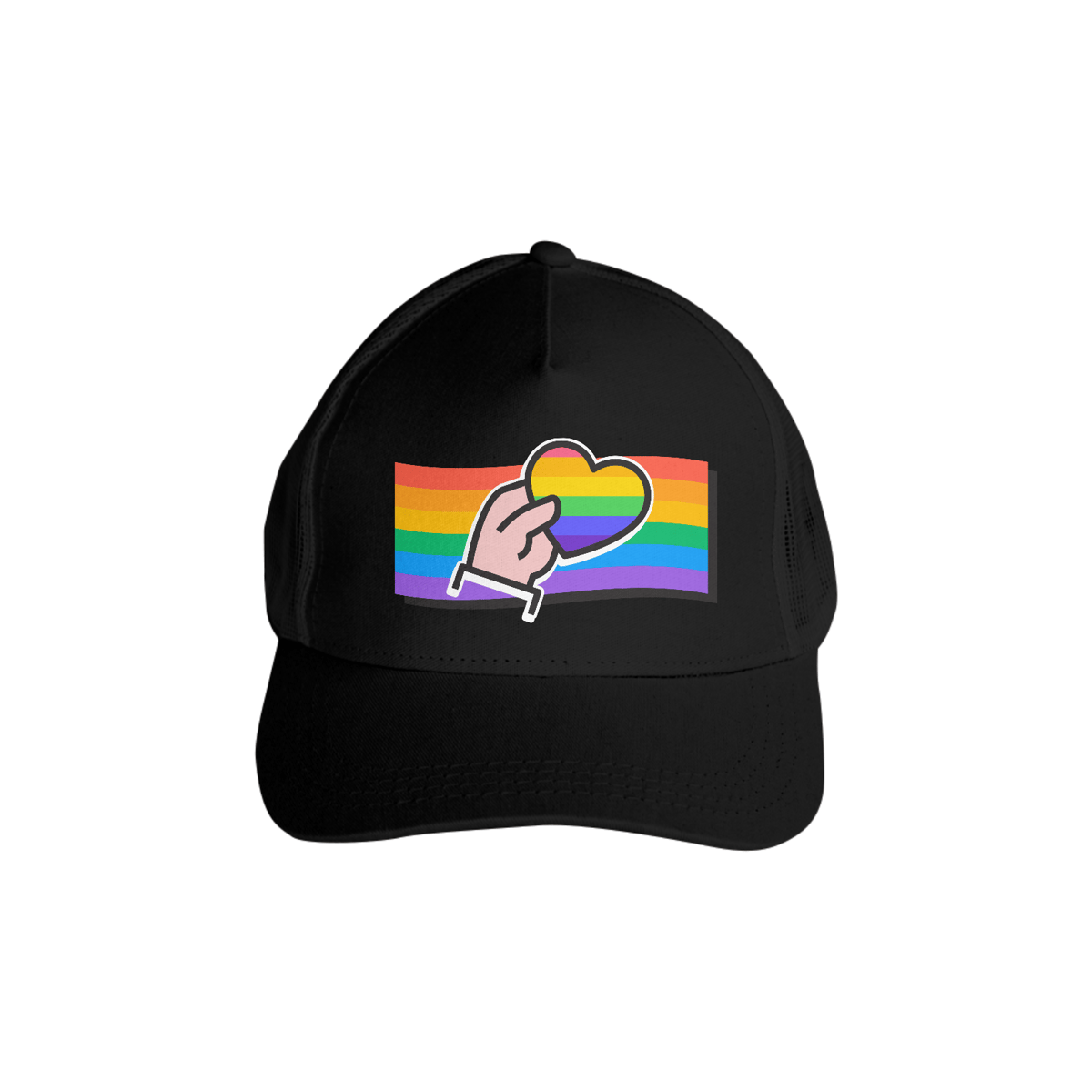 BONÉ CORAÇÃO Nome do produto: BONÉ CORAÇÃO