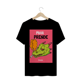 camiseta puxa prende passa