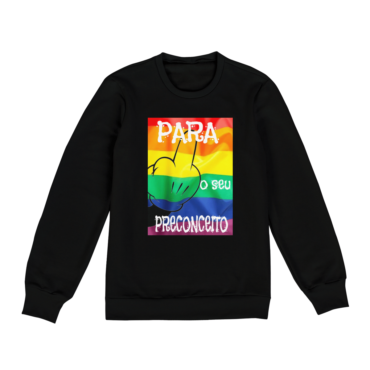 Nome do produto: Blusa/moletom para o seu preconceito