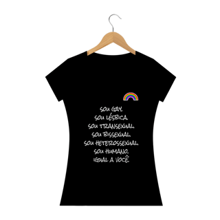 sou humano como você baby long preta