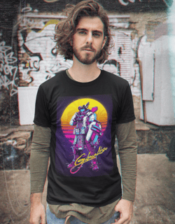 Camisa Apex Legends - Gibraltar Retrowave