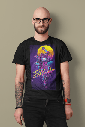 Camisa Apex Legends - Pathfinder Retrowave