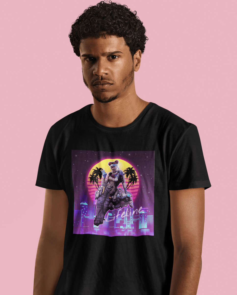 Nome do produto: Camisa Apex Legends - Lifeline Retrowave