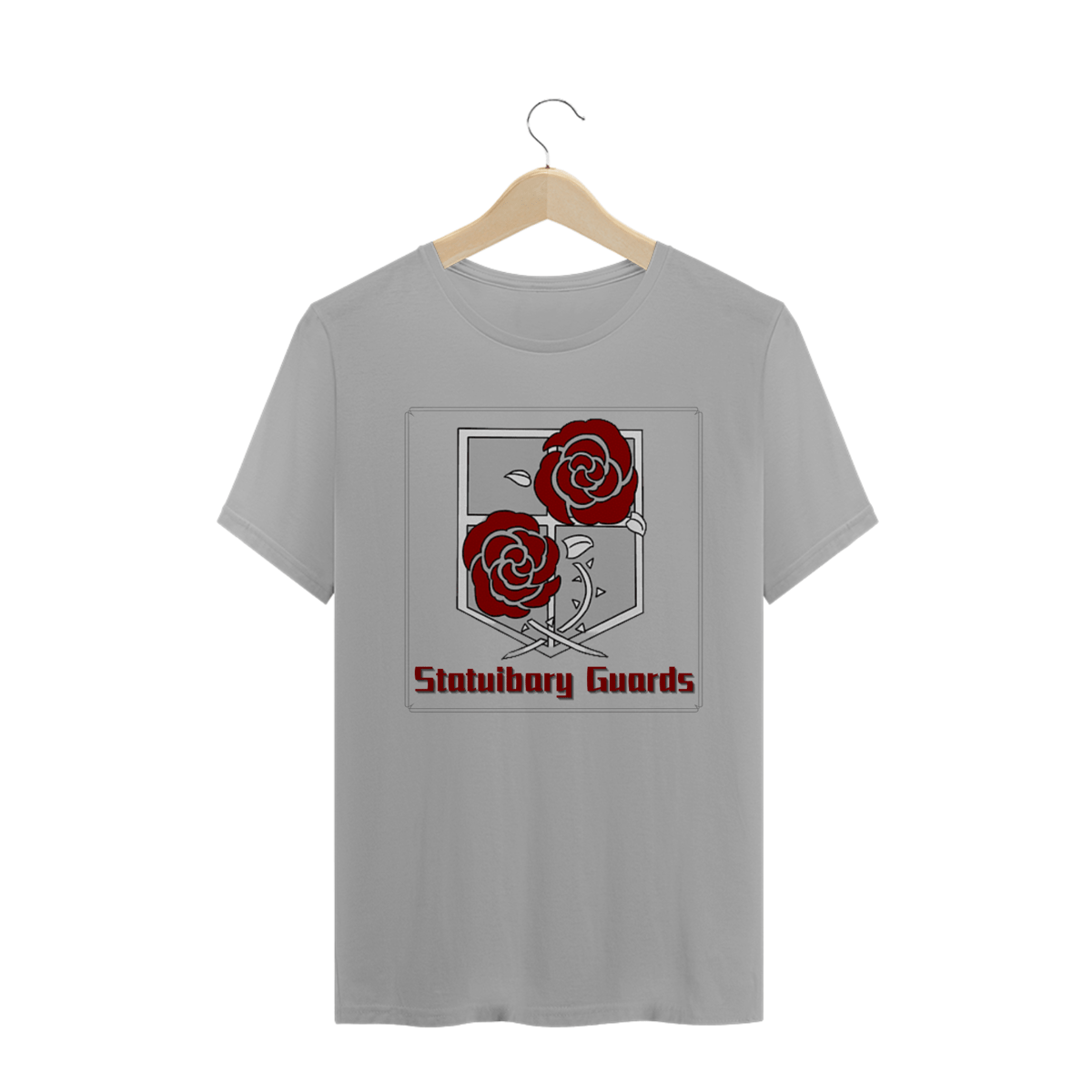 Nome do produto: T-Shirt Attack on Titan - Statuibary Guard