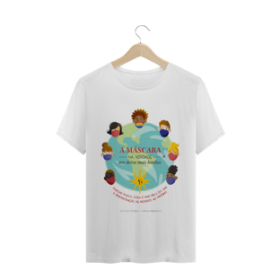 Nome do produtoCamiseta Máscara branca