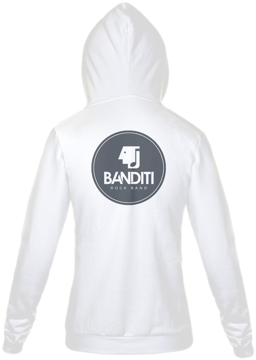 Nome do produto: Moletom com Zíper - Banditi Rock Band