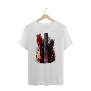 Nome do produto Camiseta Plus Size - Fender Nate Mendel Precision Bass