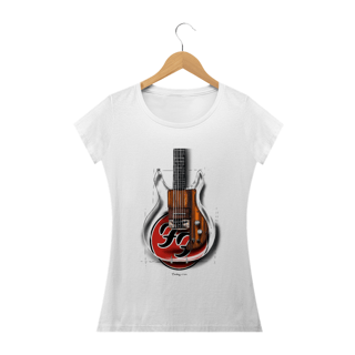 Nome do produto Camiseta Baby Long - Ampeg, Dan Armstrong