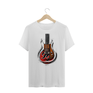 Nome do produto Camiseta Pus Size - Ampeg, Dan Armstrong