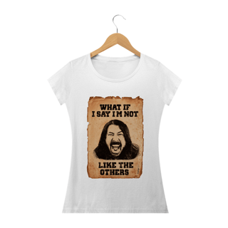Nome do produto Camiseta Baby Long - Im not like the others