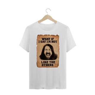 Nome do produto Camiseta Plus Size - Im not like the others