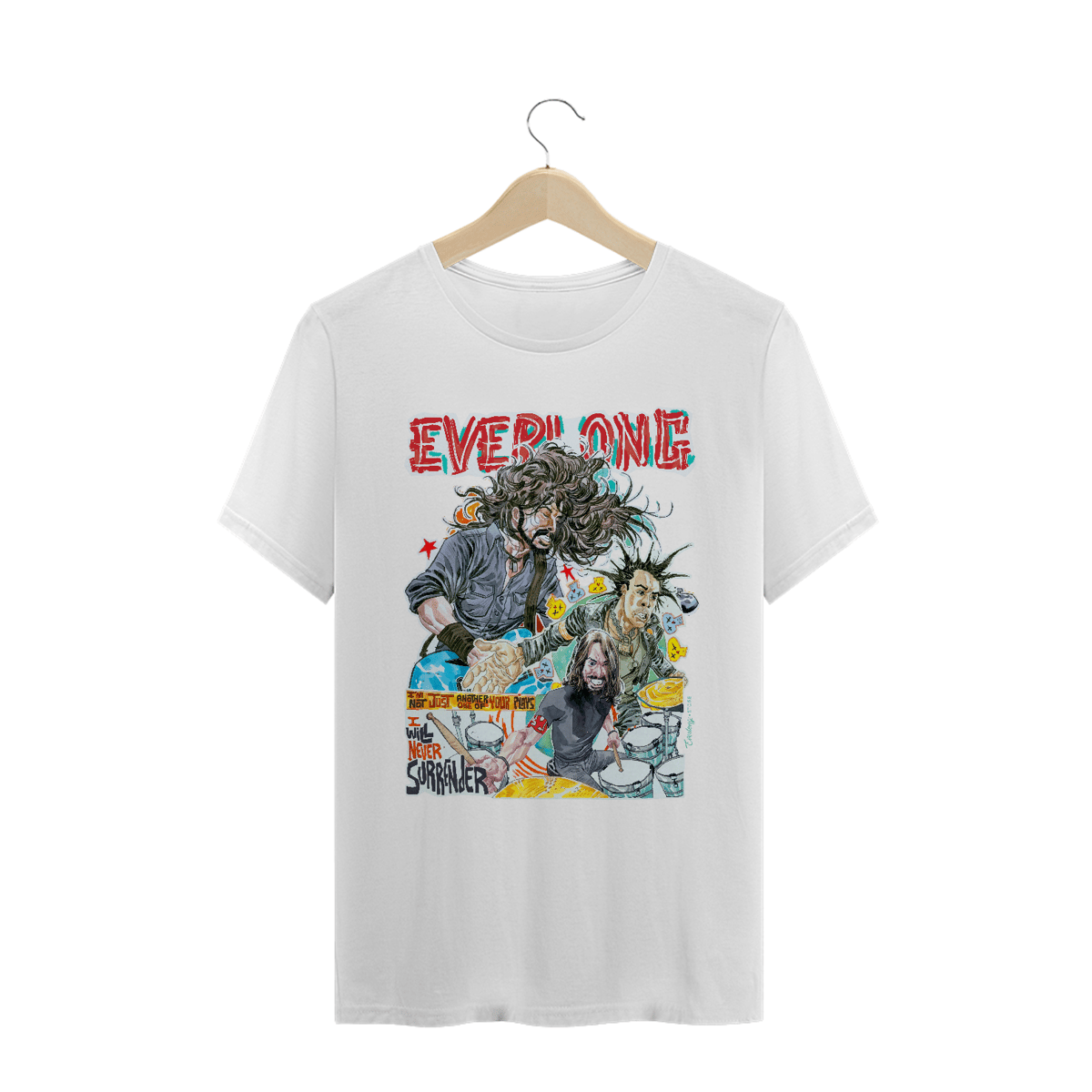 Nome do produto: Camiseta - I Will Never Surrender