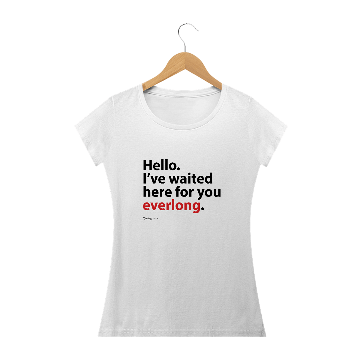 Nome do produto: Camiseta Baby Long - I\'ve waited here for you