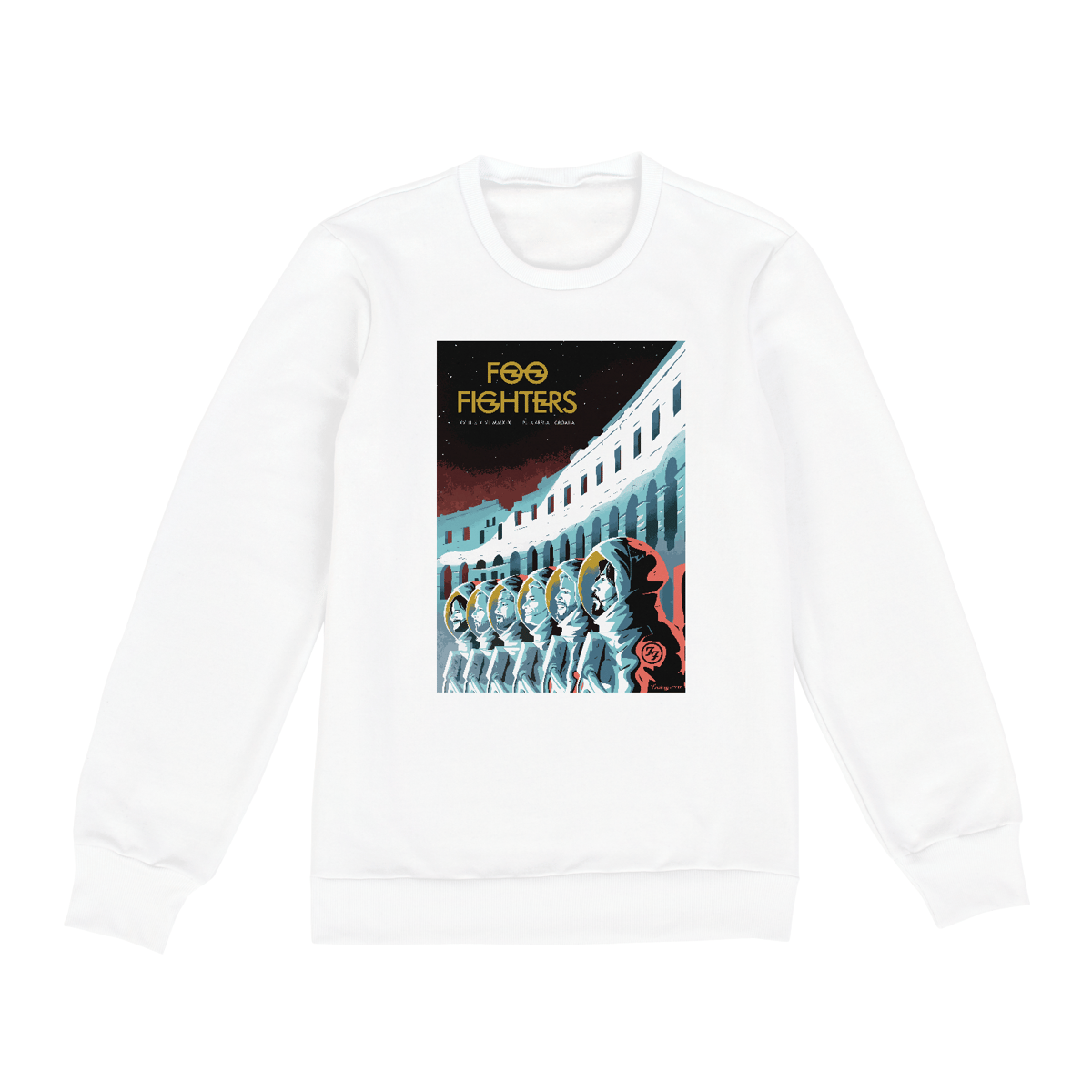 Nome do produto: Moletom Fechado - Pula Arena, Croatia