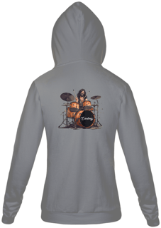 Nome do produto Moletom com Zíper - Drumming Legend Dave