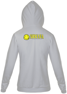 Nome do produto Moletom com Zíper -  Nirvana Tributo SP