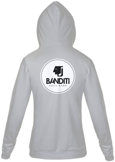 Nome do produto Moletom com Zíper - Banditi Rock Band