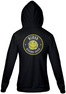 Nome do produto Moletom com Zíper - Nerva Logo