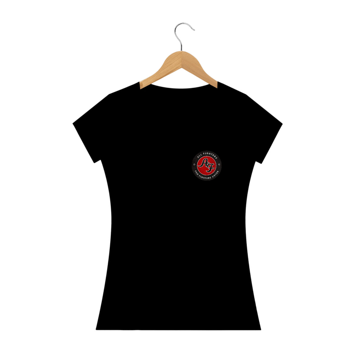 Nome do produto: Camiseta Baby Long - AllFighters Logo