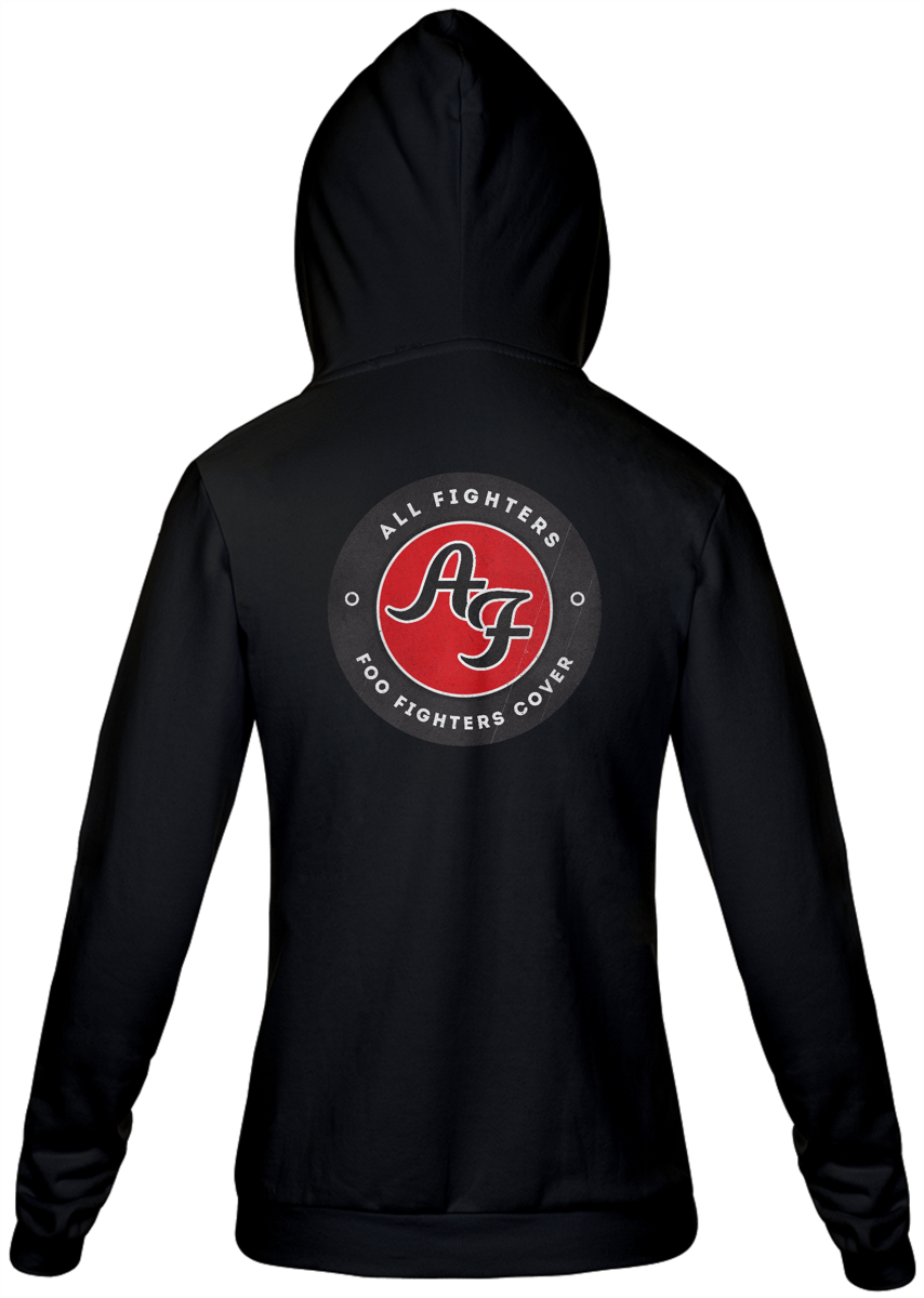 Nome do produto: Moletom com Zíper - AllFighters Logo