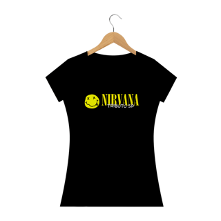 Nome do produto Camiseta Baby Long -  Nirvana Tributo SP