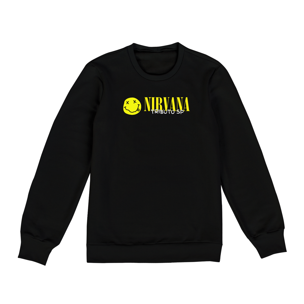 Nome do produto: Moletom Fechado -  Nirvana Tributo SP