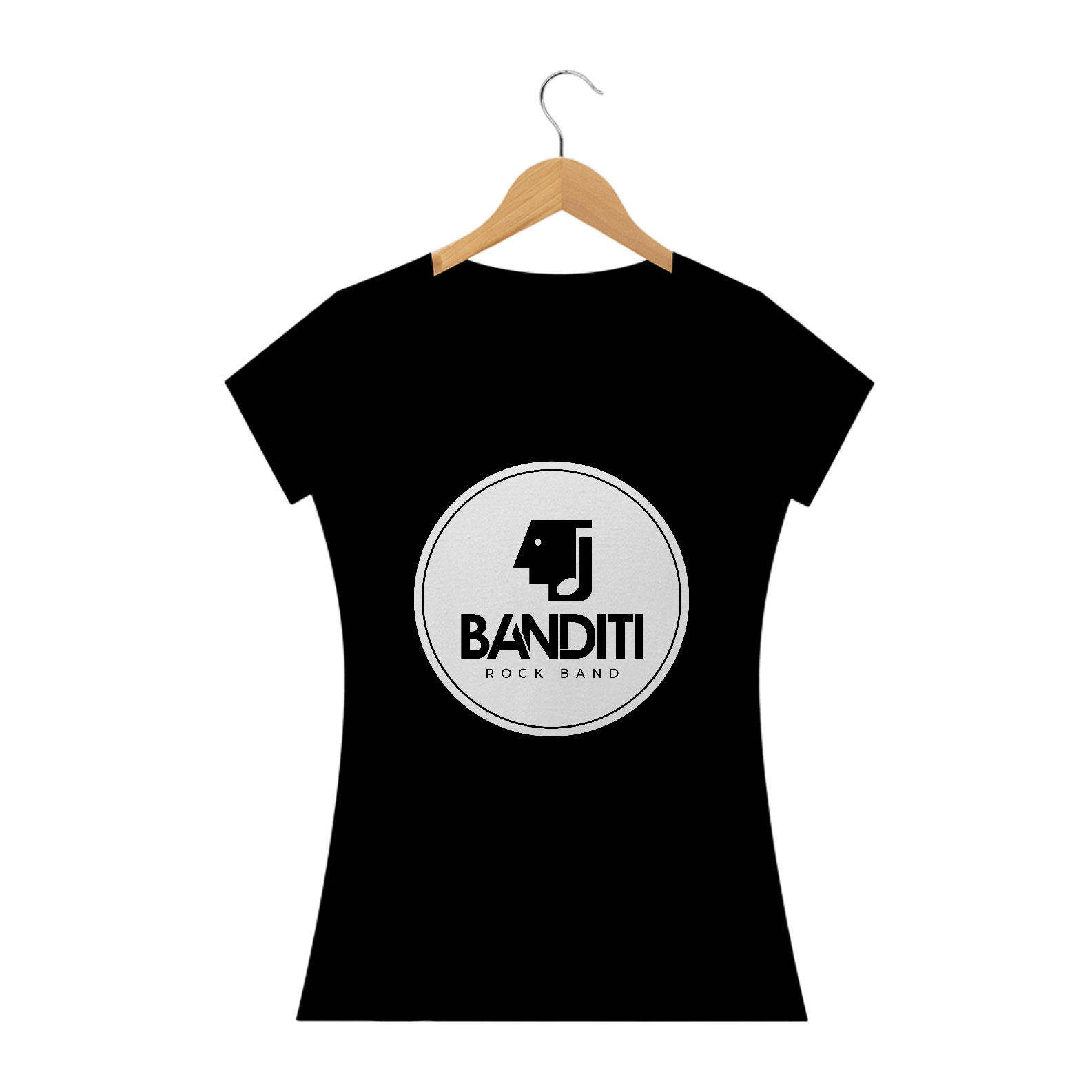 Camiseta Baby Long - Banditi Rock Band