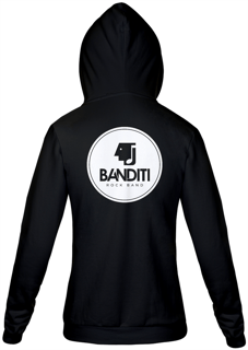 Nome do produto Moletom com Zíper - Banditi Rock Band