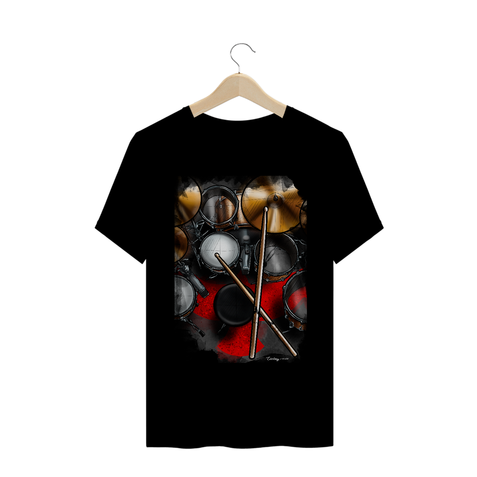 Camiseta - Hawkins Drums