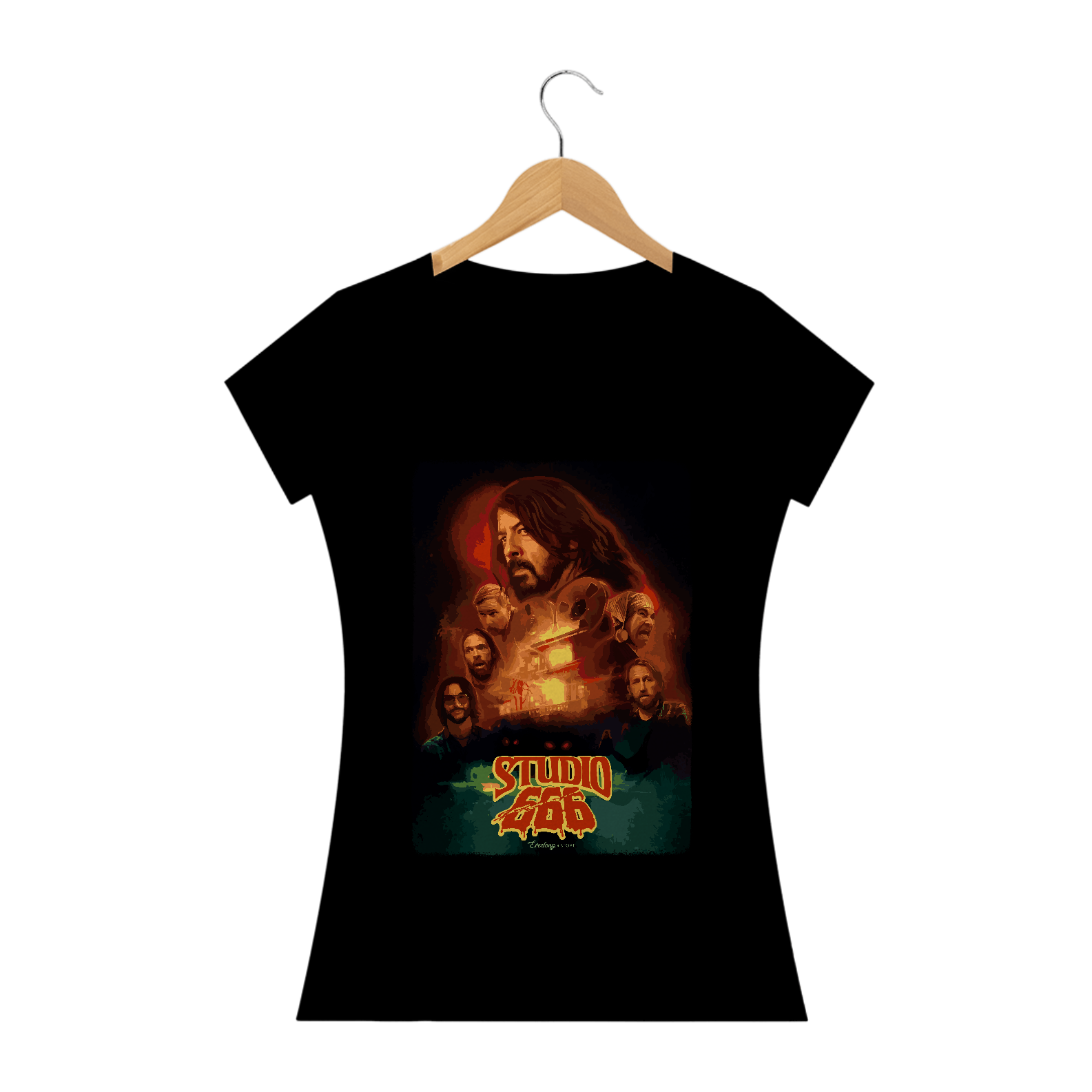 Camiseta Baby Long - Studio 666