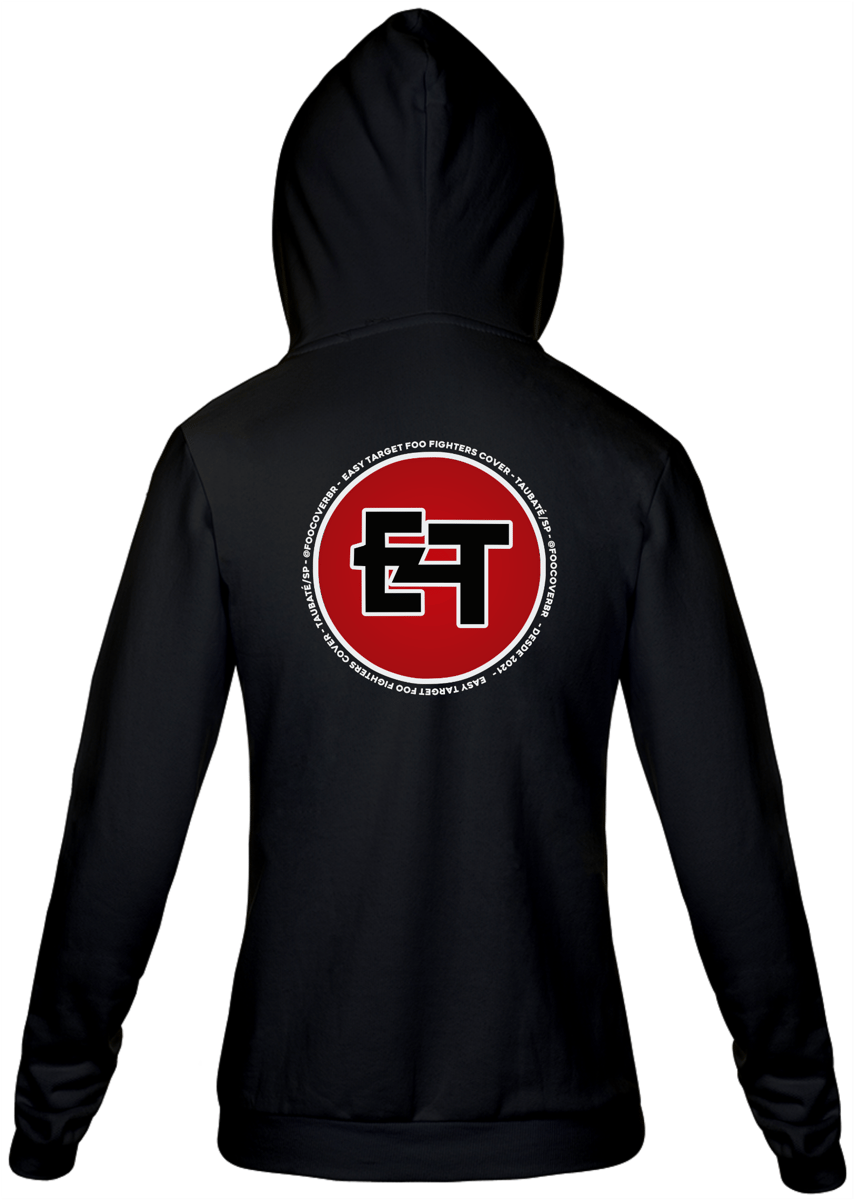 Nome do produto: Moletom com Zíper - Logo Clássico - Easy Target