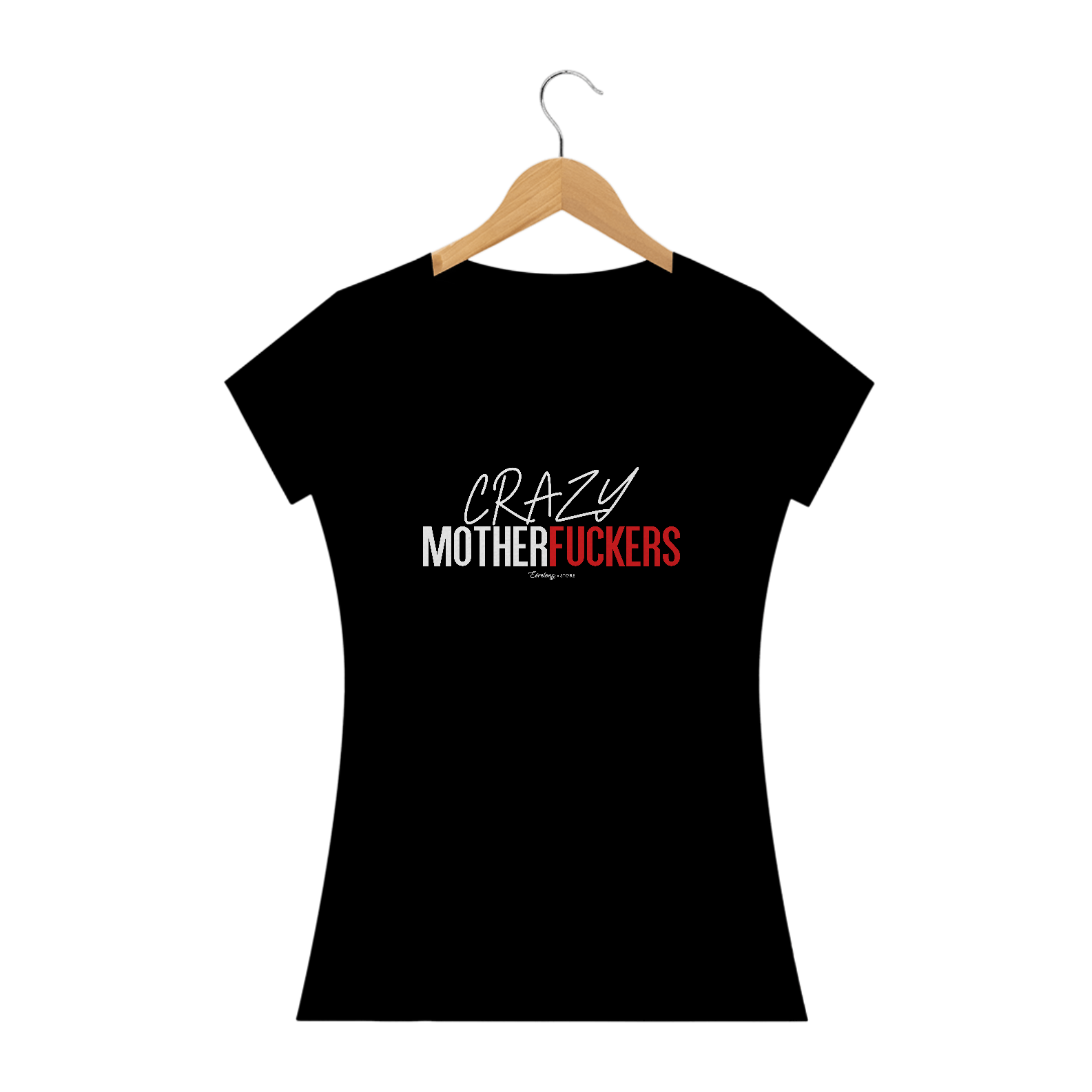 Camiseta Baby Long -  Crazy Motherfuckers